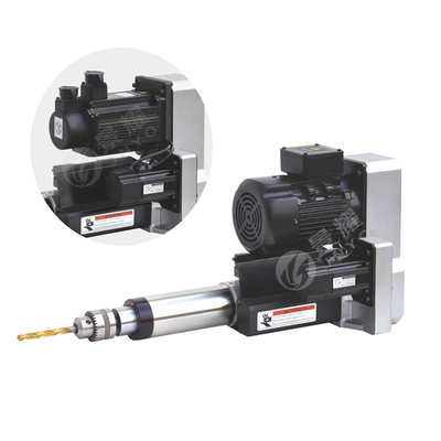 高精度伺服进给钻削动力头